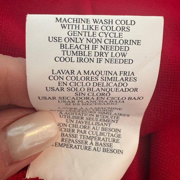 Tiana B. Vibrant Red Dress with Ruffle Detail- US Large - Picture 10 of 11